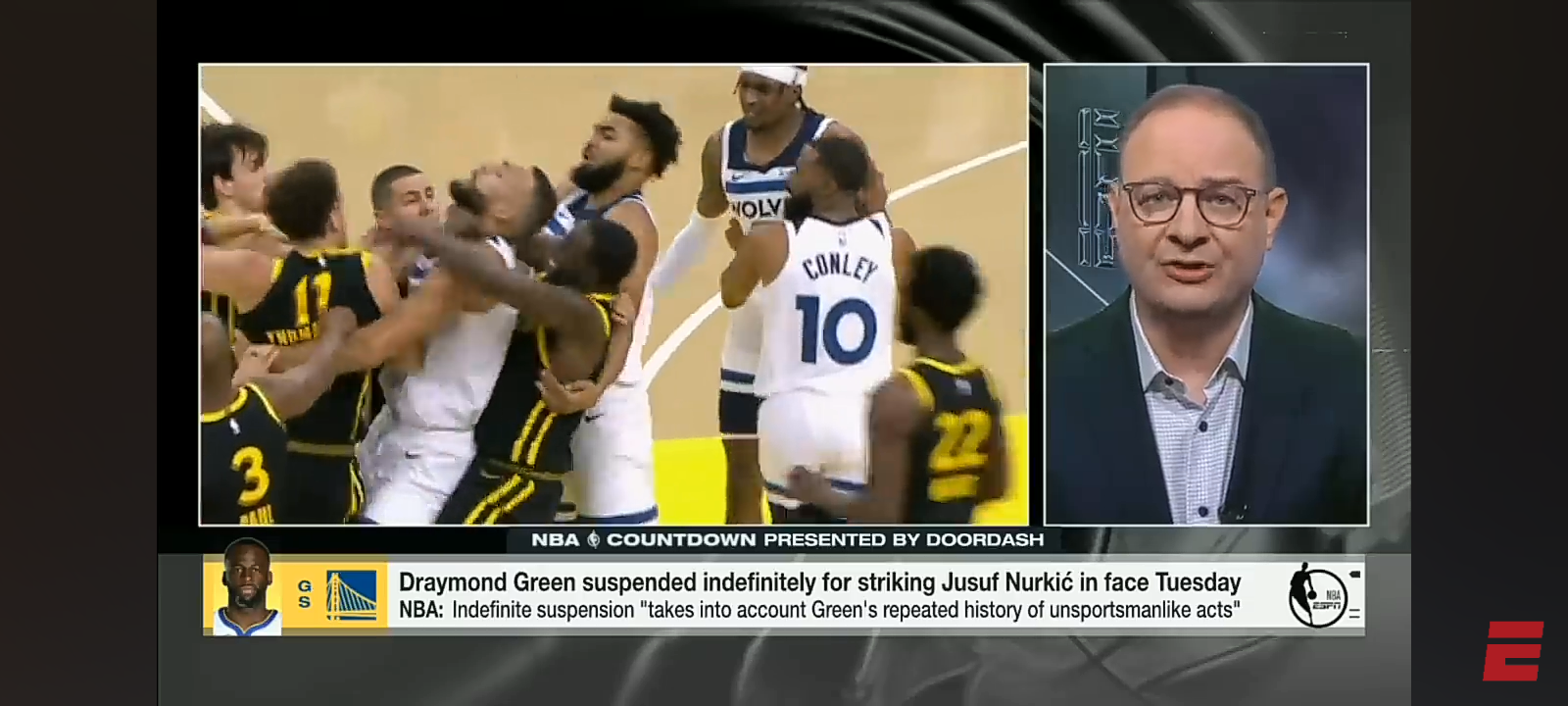 Woj: We shouldn’t expect to see Draymond Green until 2024