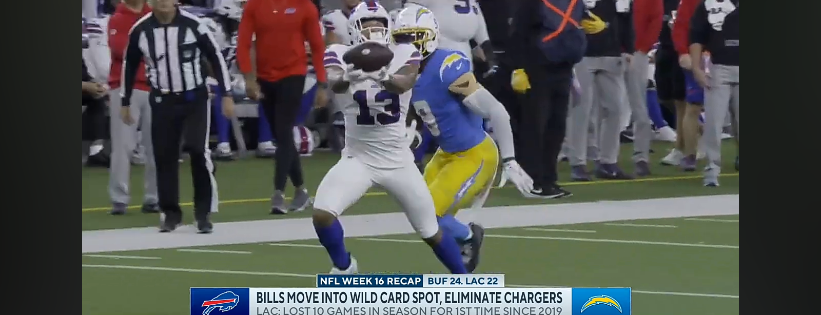 Bills Move Into WILD CARD Spot With Big Win Over Chargers I Game Recap