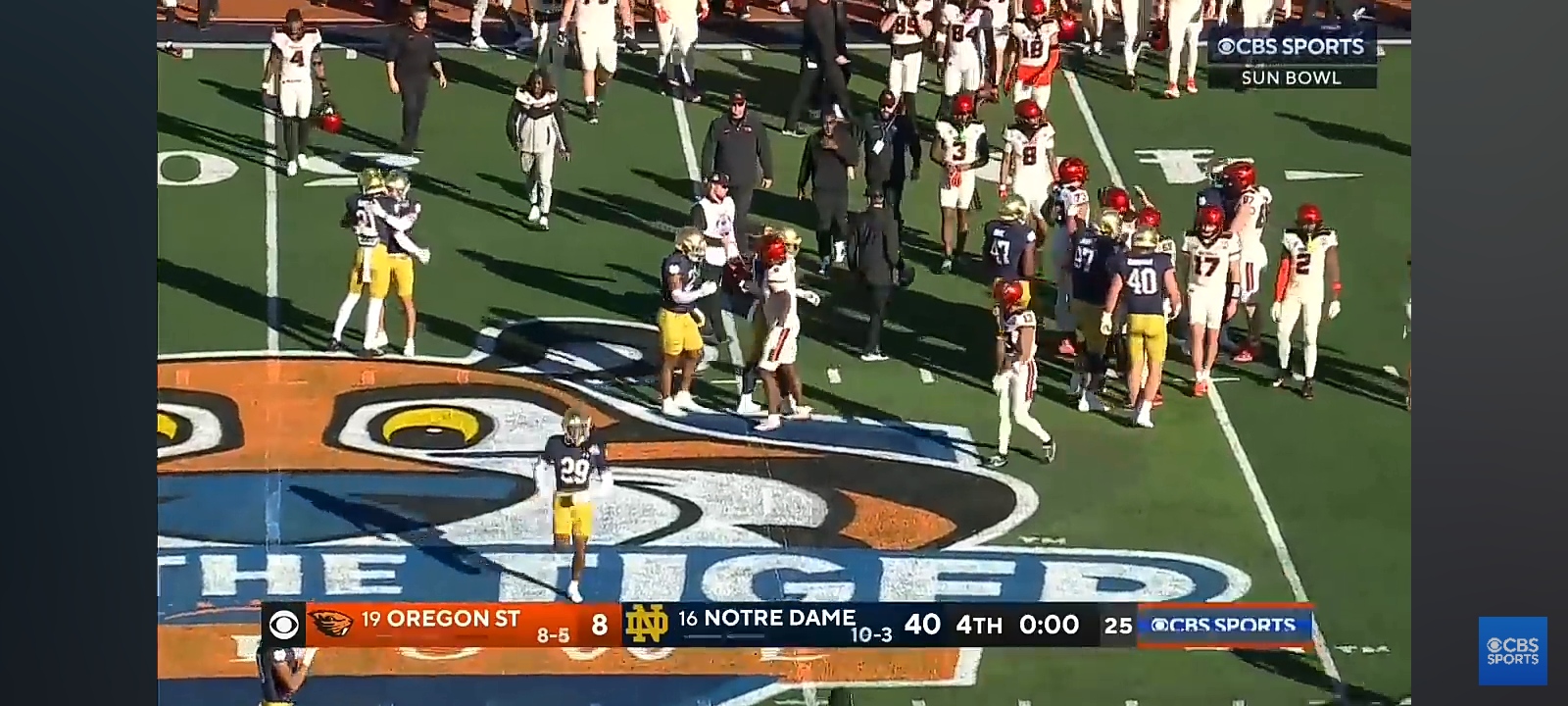 Tony the Tiger Sun Bowl: Oregon State vs. Notre Dame