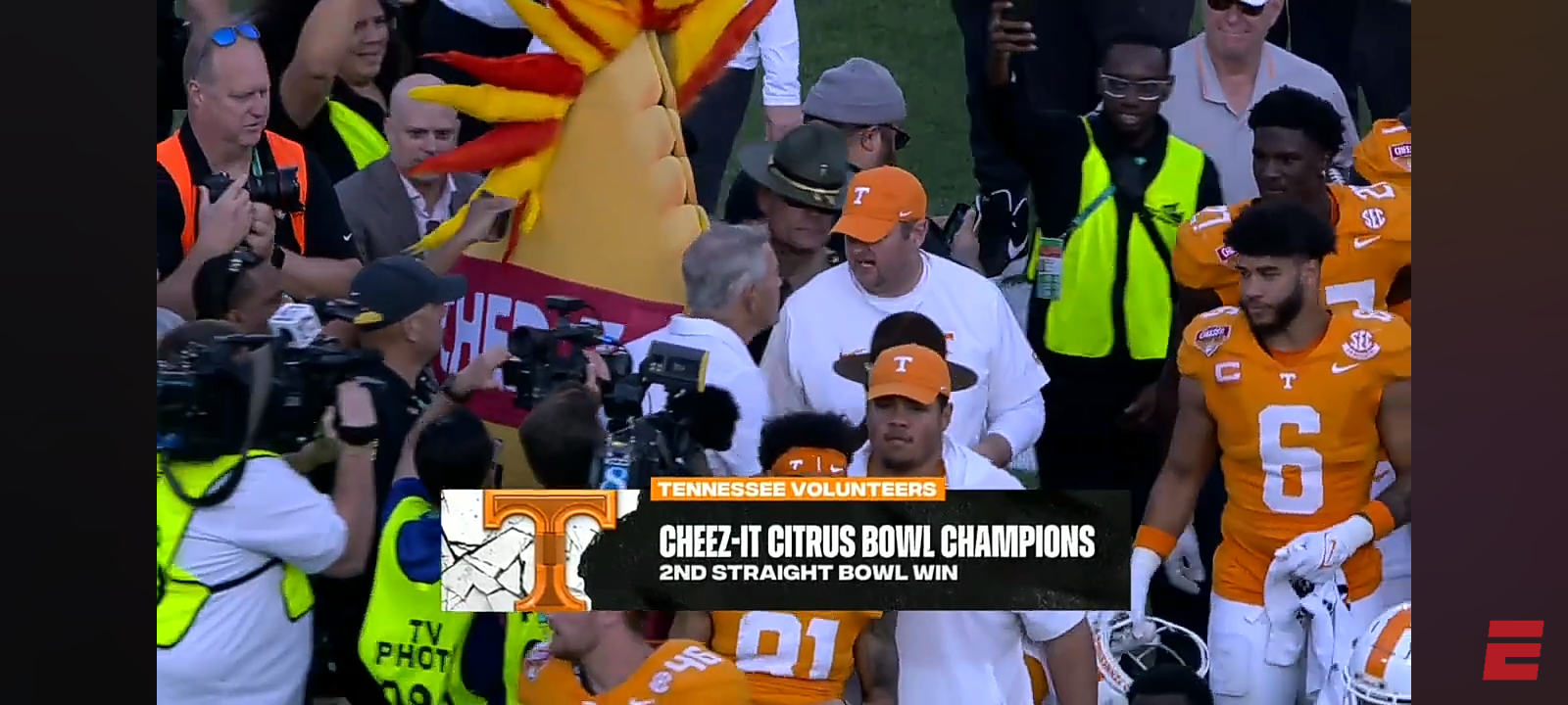 Citrus Bowl: Iowa Hawkeyes vs. Tennessee Volunteers