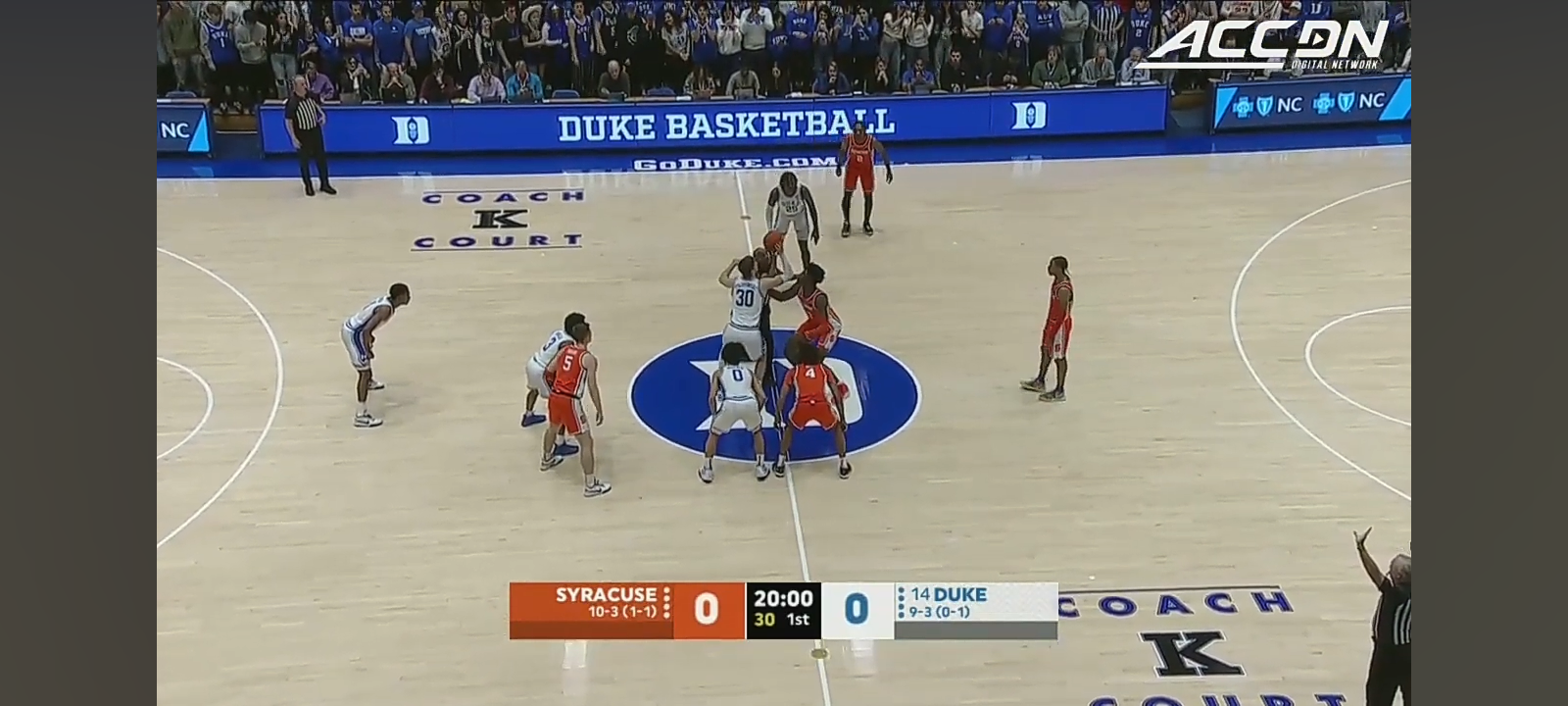 Syracuse vs. Duke Condensed Game