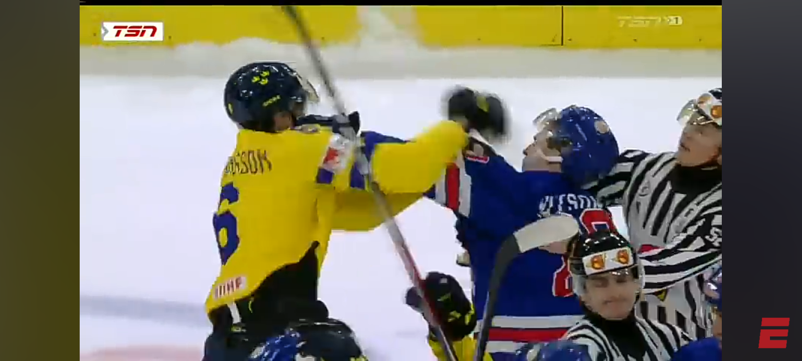 USA vs. Sweden ends in brawl at 2024 WJC Gold Medal Game