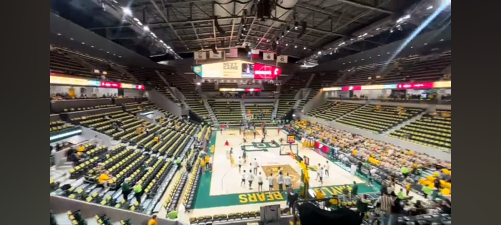 New Foster Pavilion | #14 Baylor vs Cincinnati 2024