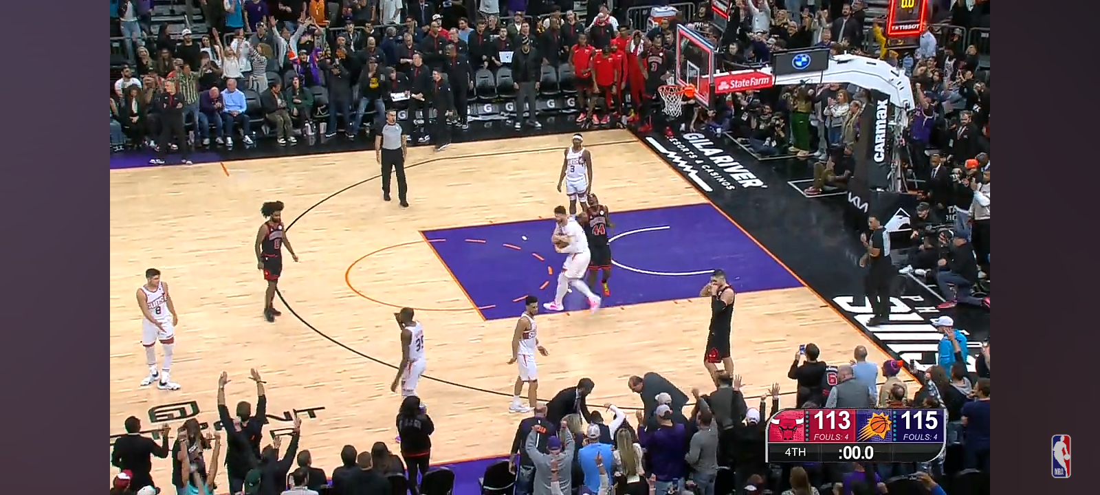 Final 6:04 WILD ENDING Bulls vs Suns 😤