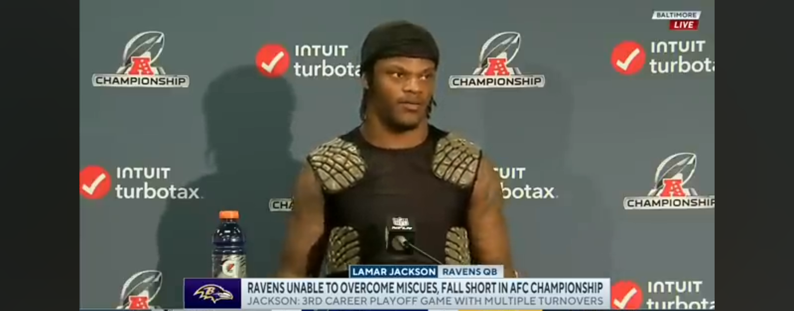 Lamar Jackson says Chiefs’ LACK OF TURNOVERS was key to AFC Championship Game SUCCESS