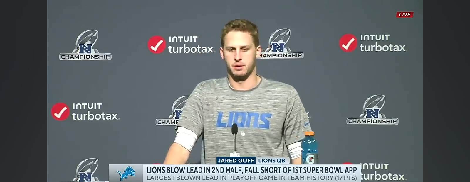 Jared Goff STRUGGLES to “JUGGLE EMOTIONS” between being PROUD and HEARTACHE