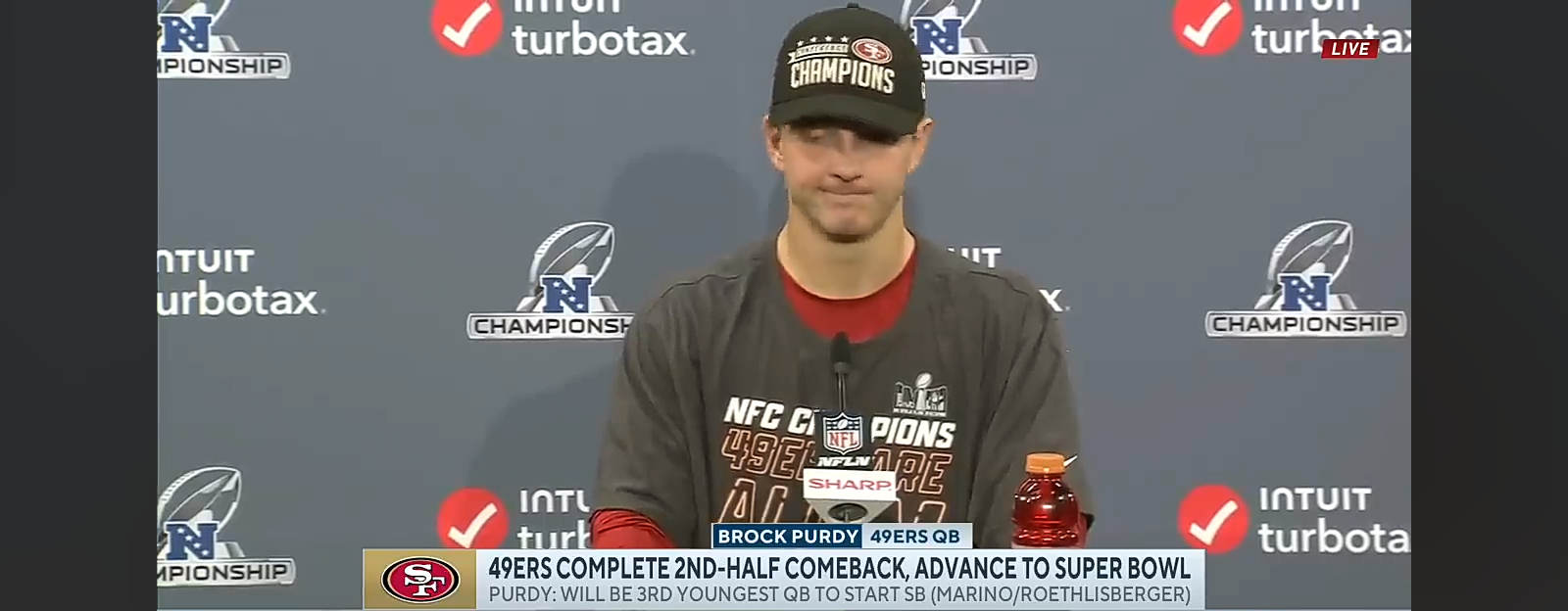 Brock Purdy says there “WASN’T MUCH SAID” right before 2nd-half COMEBACK WIN over Lions