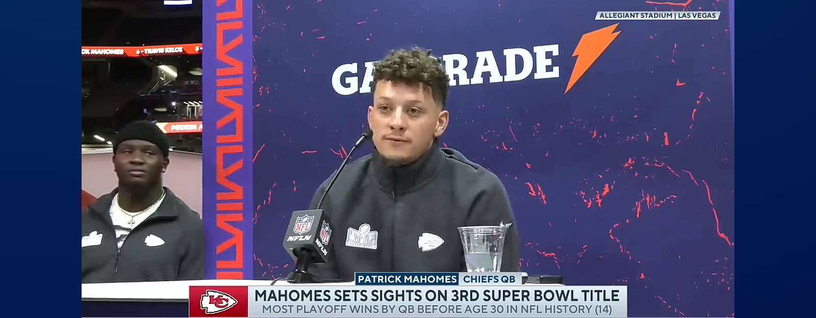 Patrick Mahomes Says He “Never Feels Like An UNDERDOG” I Super Bowl Media Day