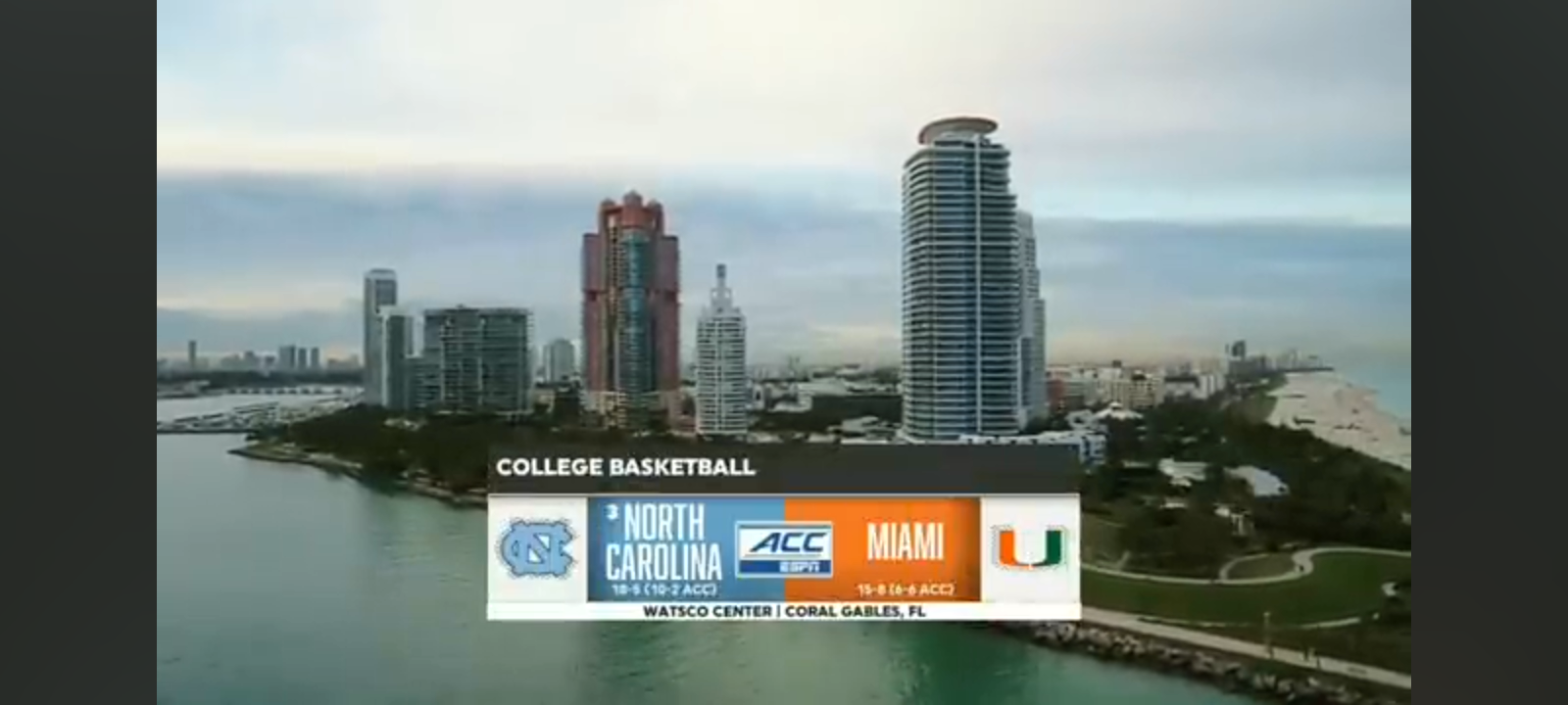 North Carolina Tar Heels vs. Miami Hurricanes | Full Game Highlights
