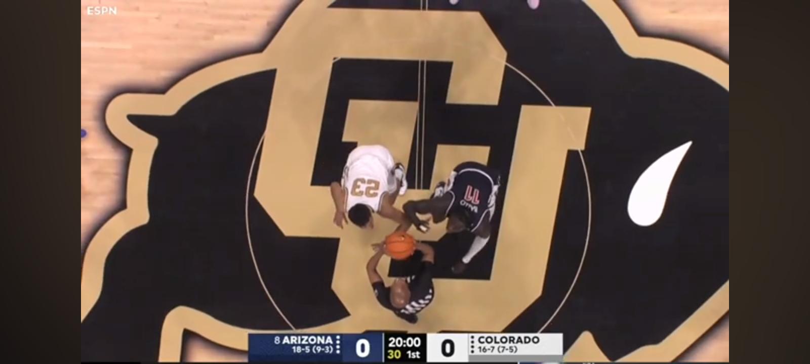 No. 8 Arizona vs. Colorado Men’s Basketball Highlights