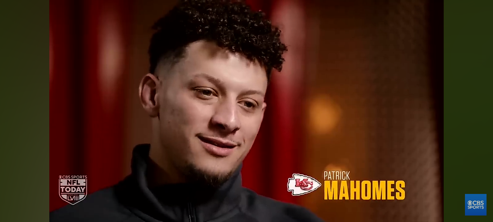 Patrick Mahomes SUPER BOWL INTERVIEW with Nate Burleson