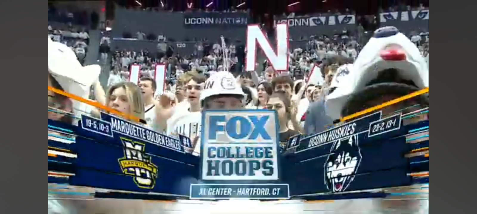 #1 UConn Men’s Basketball vs. #4 Marquette
