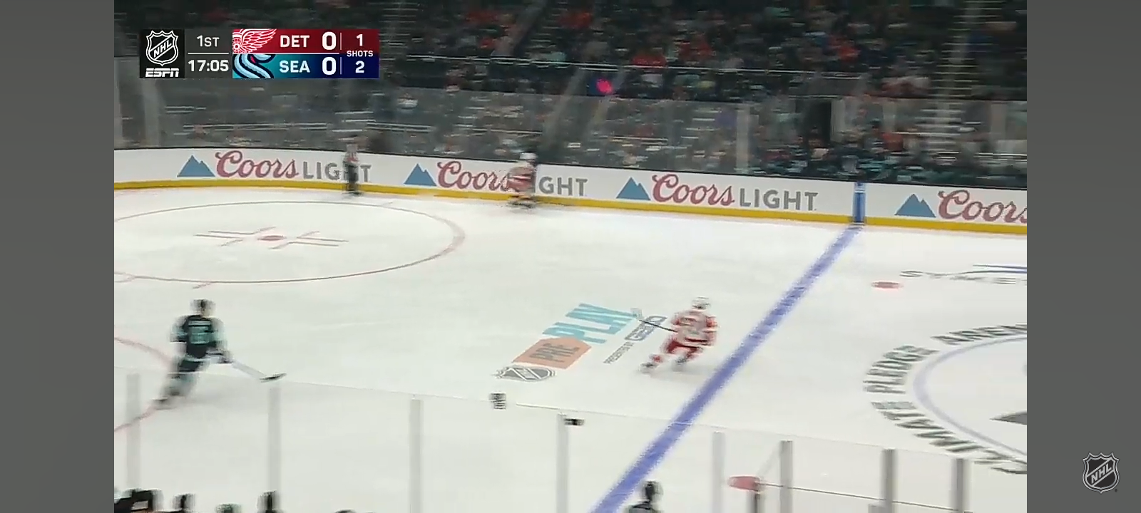 Red Wings @ Kraken | NHL Highlights