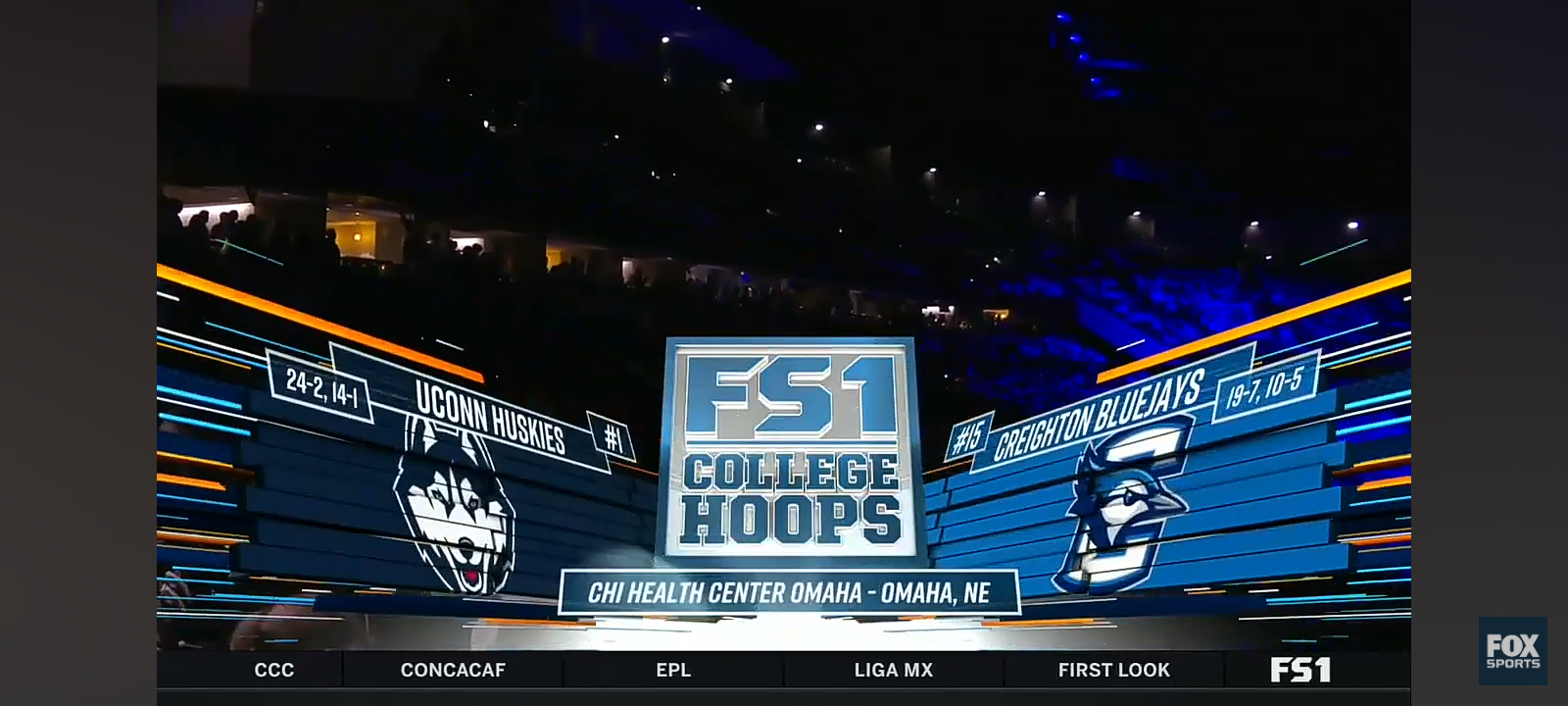 No. 1 UConn Huskies vs. No. 15 Creighton Bluejays Highlights