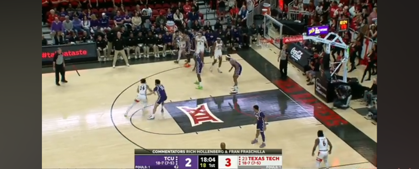 #23 Texas Tech vs TCU Highlights | NCAA Men’s Basketball | 2024 College Basketball