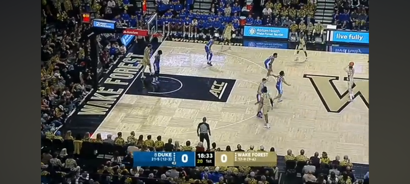 TOP 10 UPSET ALERT 🚨 Wake Forest Demon Deacons vs. Duke Blue Devils