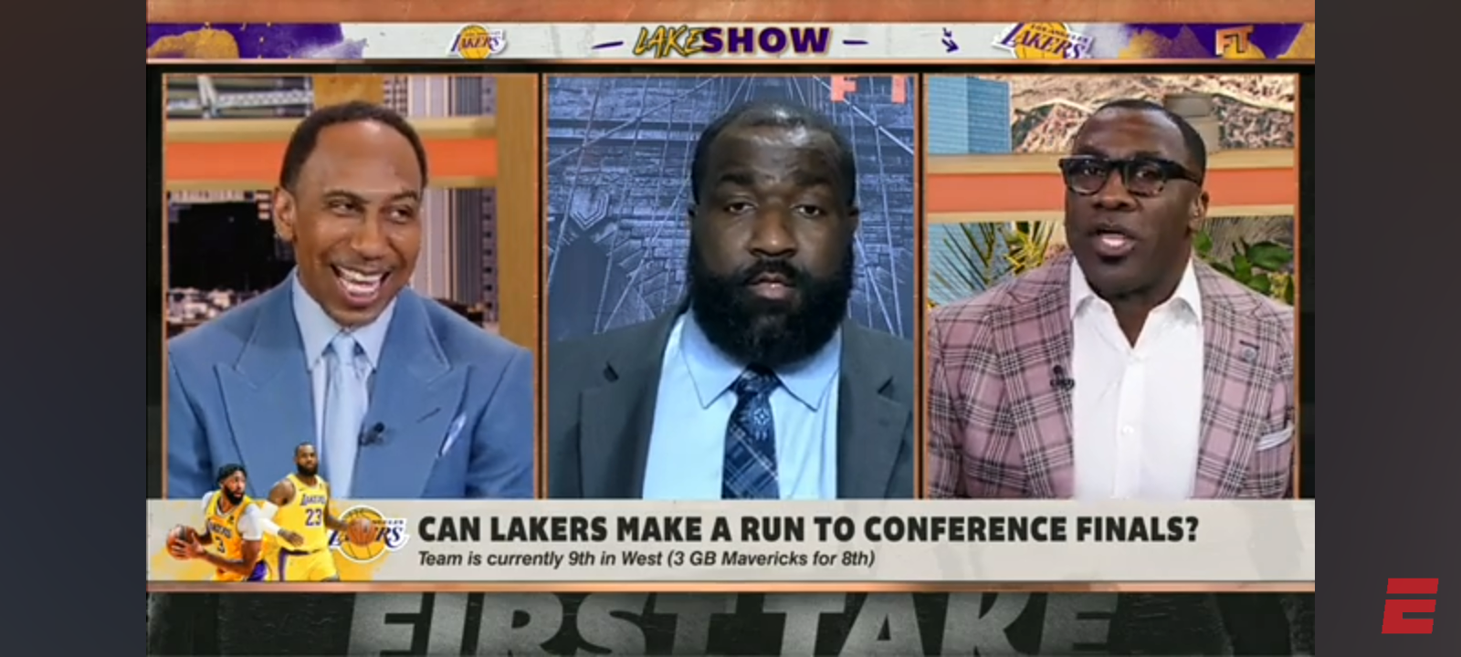Shannon Sharpe’s UNBIASED Lakers take?! Stephen A. RESPONDS 🍿
