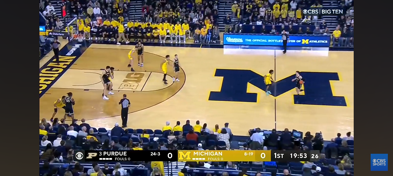 No. 3 Purdue at Michigan: College Basketball Extended Highlights