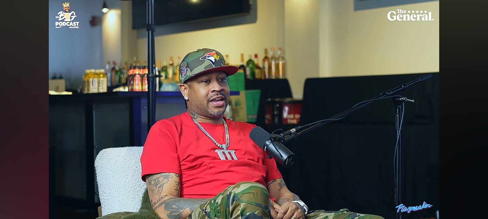 Allen Iverson Leaves Shaq Speechless With His All-Time Starting 5