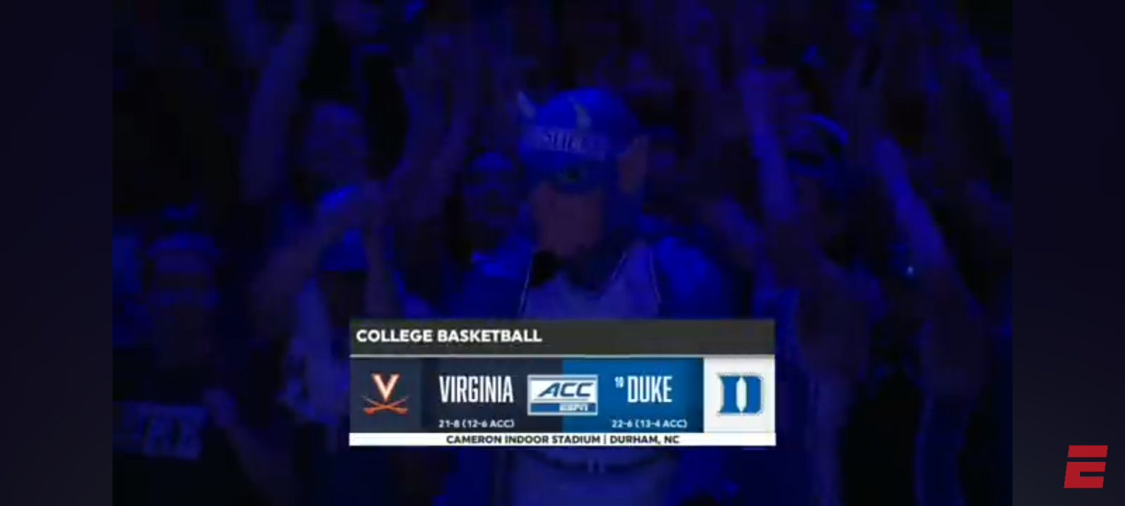 Virginia Cavaliers vs. Duke Blue Devils | Full Game Highlights