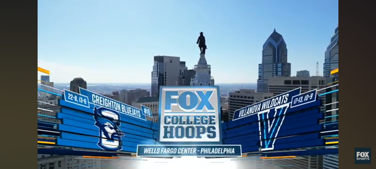No. 10 Creighton Bluejays vs. Villanova Wildcats Highlights