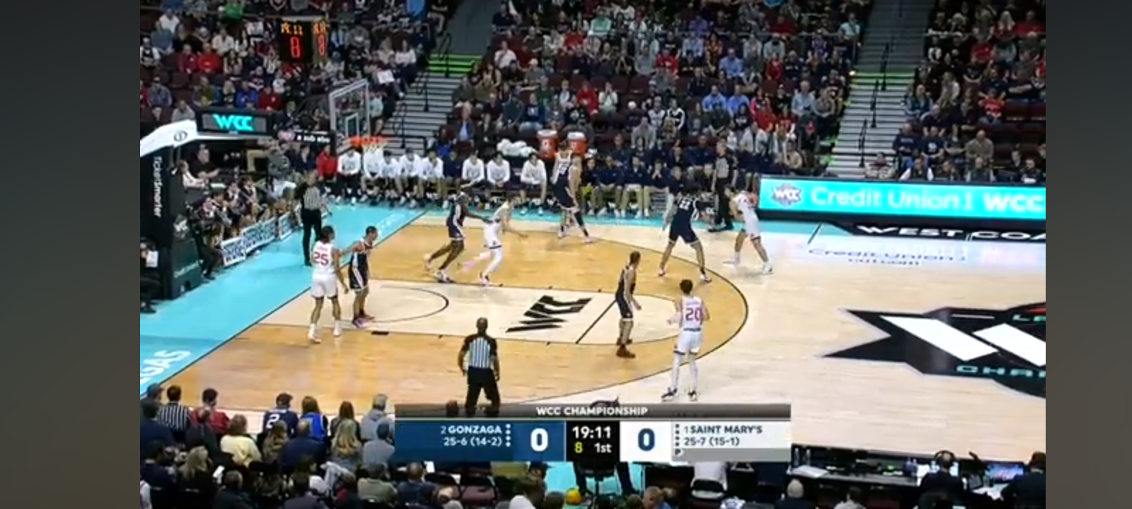 WCC CHAMPS 🏆 Gonzaga Bulldogs vs. Saint Mary’s Gaels