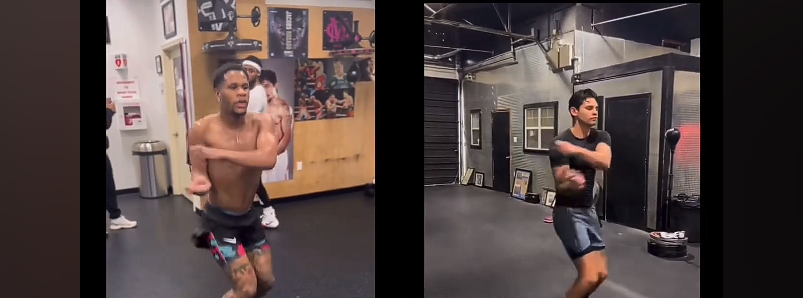 Devin Haney MOCKING Ryan Garcia JUMP ROPE Skills