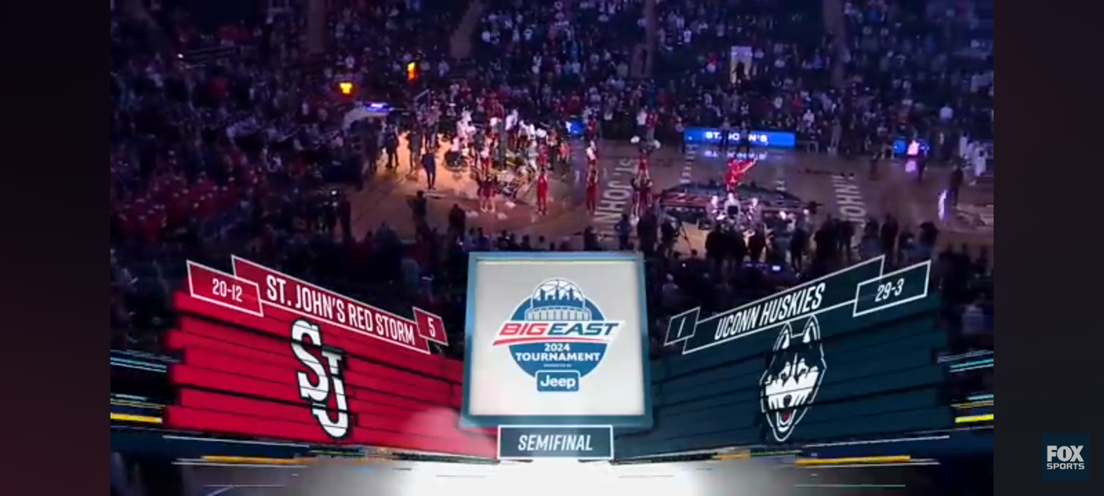 St. John’s vs. UConn Big East Tournament Highlights