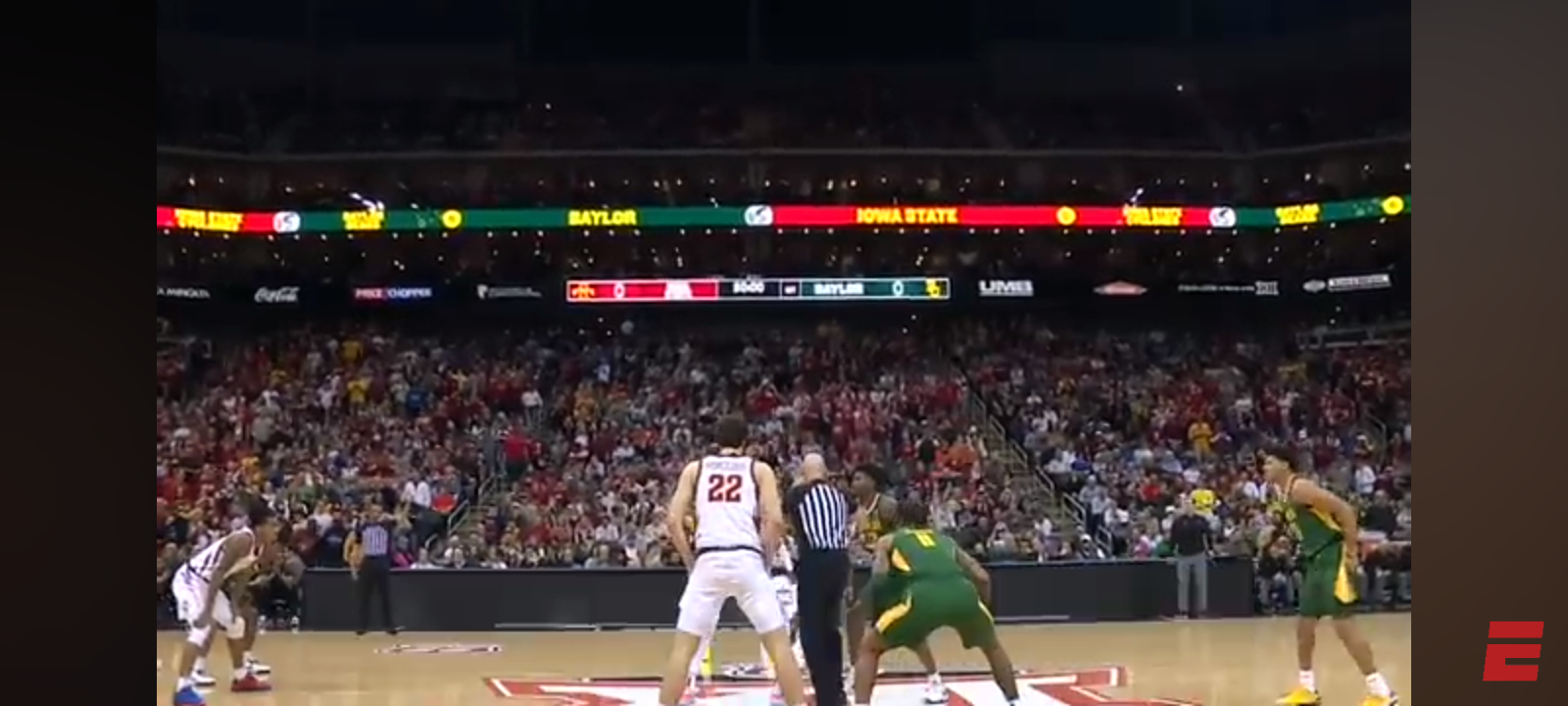 Big 12 Tournament Semifinals: Baylor Bears vs. Iowa State Cyclones