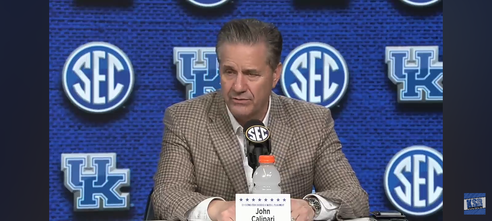 John Calipari and Kentucky players talk loss to Texas A&M