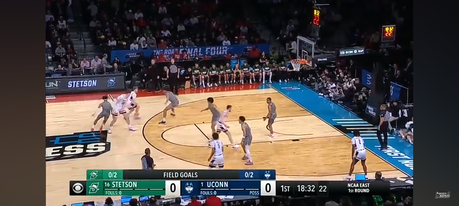 UConn vs. Stetson – First Round NCAA tournament extended highlights