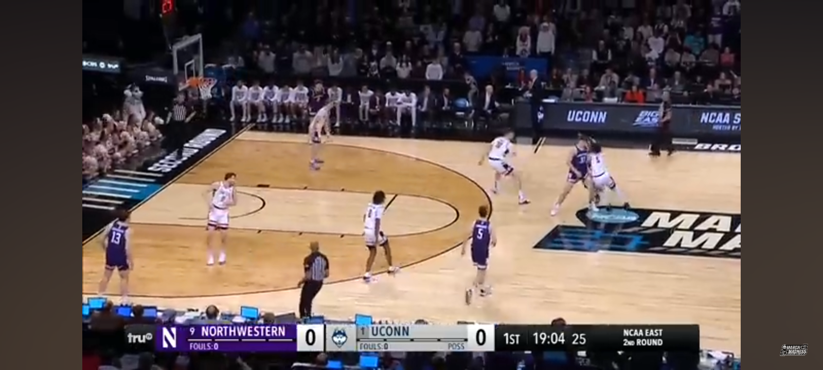 UConn vs. Northwestern – Second Round NCAA tournament extended highlights