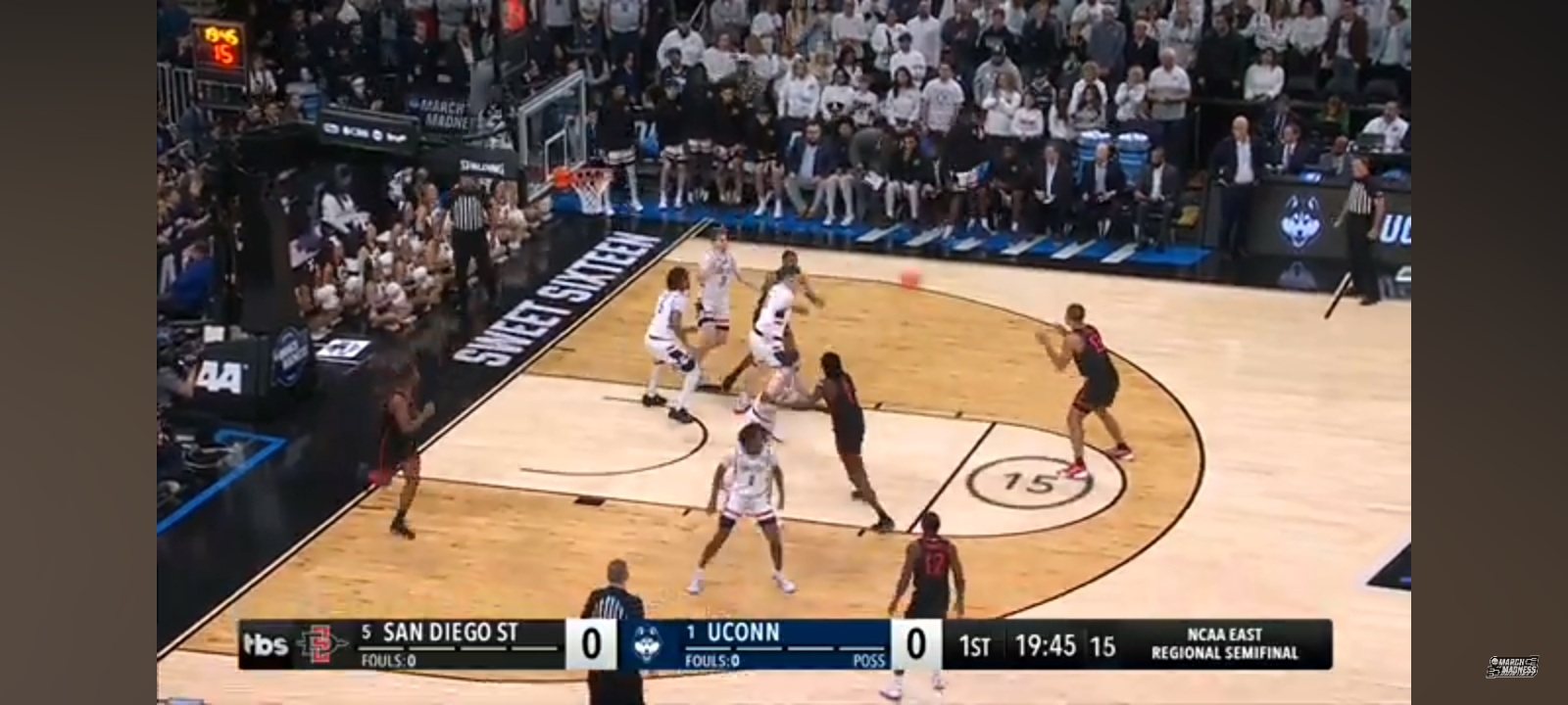 UConn vs. San Diego State – Sweet 16 NCAA tournament extended highlights