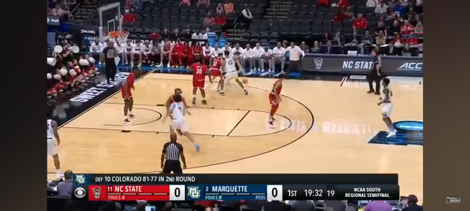 NC State vs. Marquette – Sweet 16 NCAA tournament extended highlights