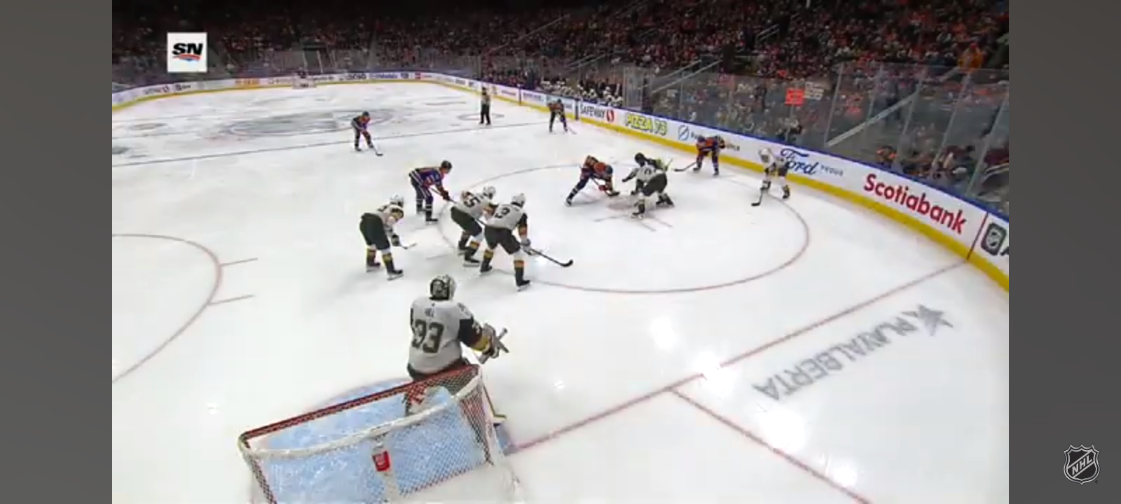Golden Knights @ Oilers | NHL Highlights