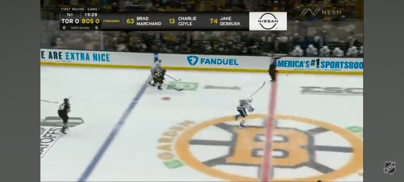 Gm 1: Maple Leafs @ Bruins | NHL Playoffs