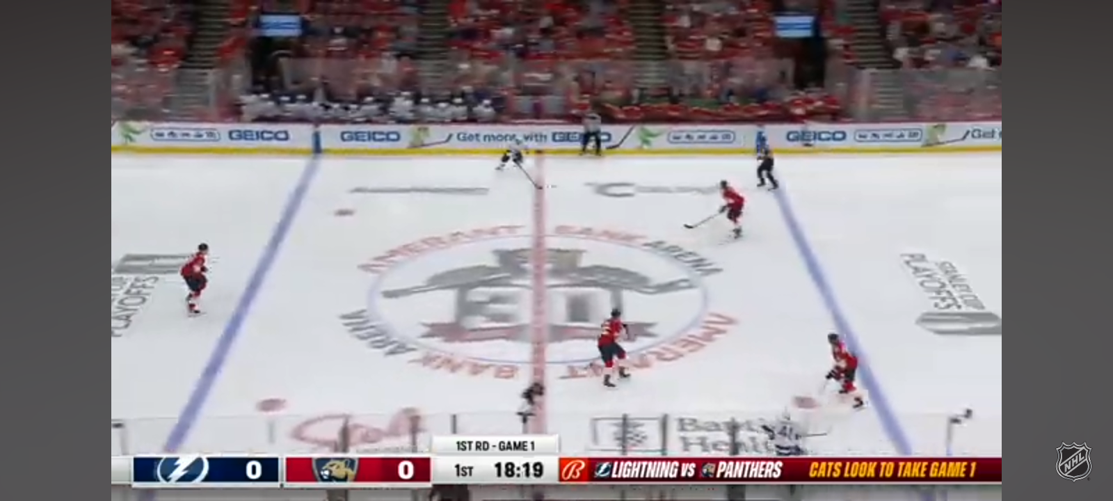 Gm 1: Lightning @ Panthers 4/21 | NHL Playoffs 2024