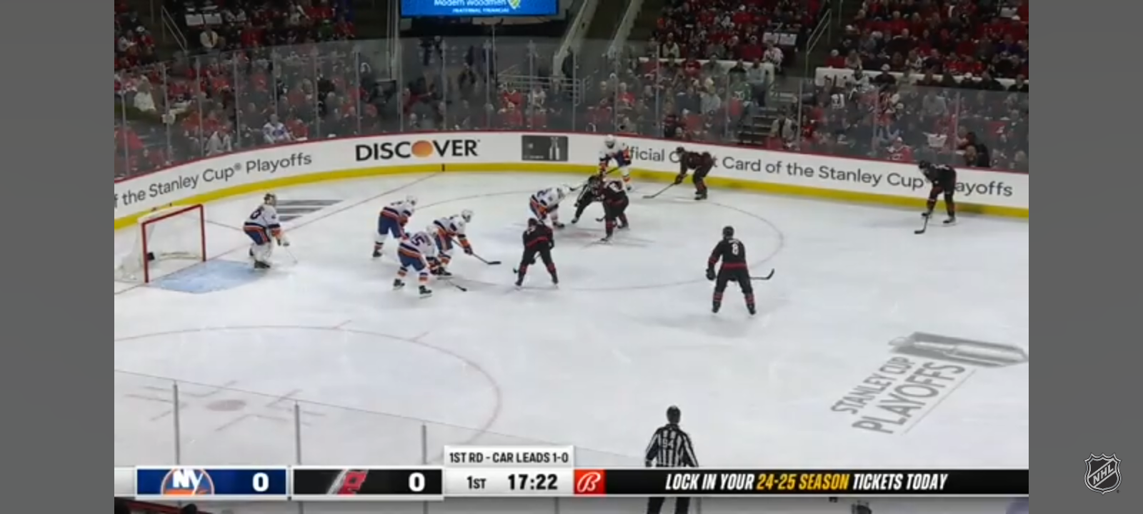 Gm 2: Islanders @ Hurricanes | NHL Playoffs