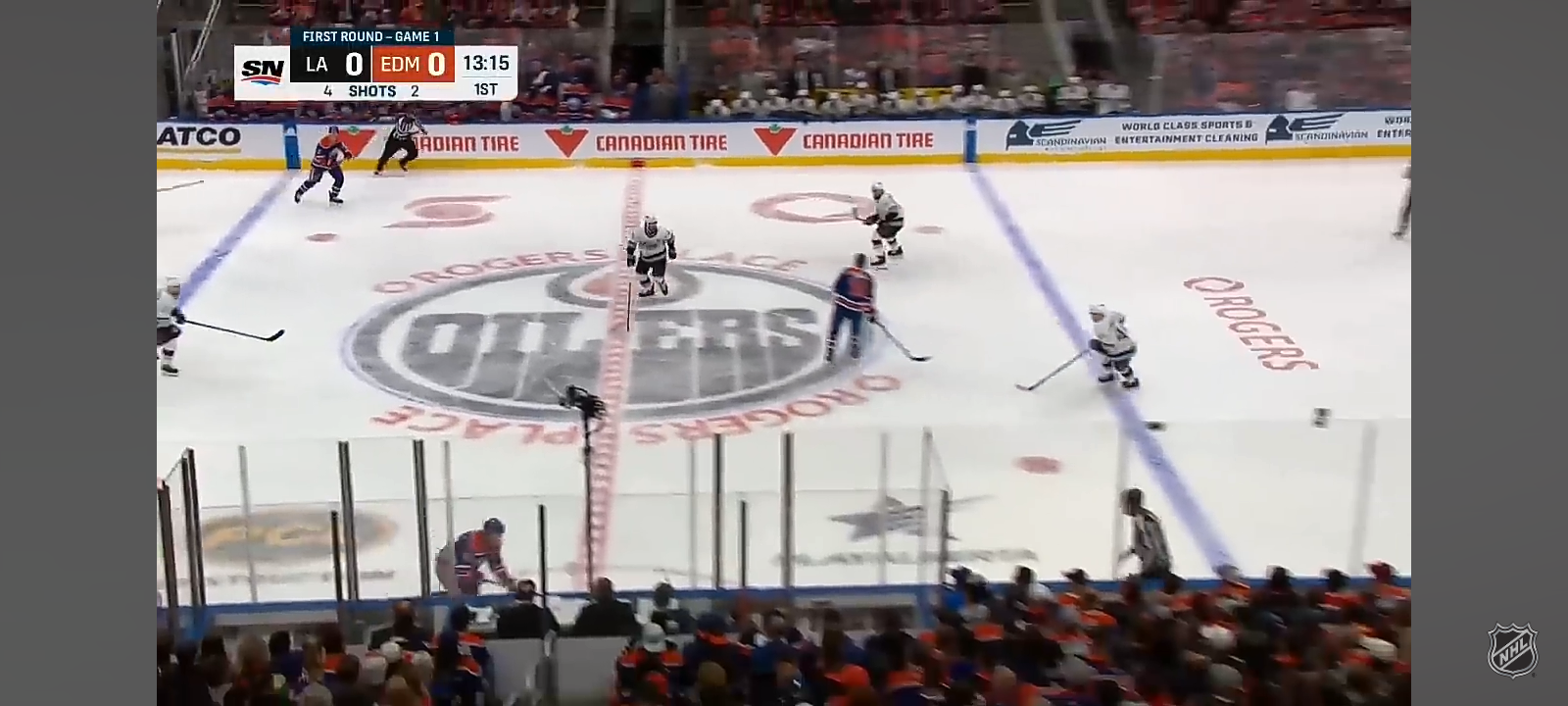 Gm 1: Kings @ Oilers | NHL Playoffs