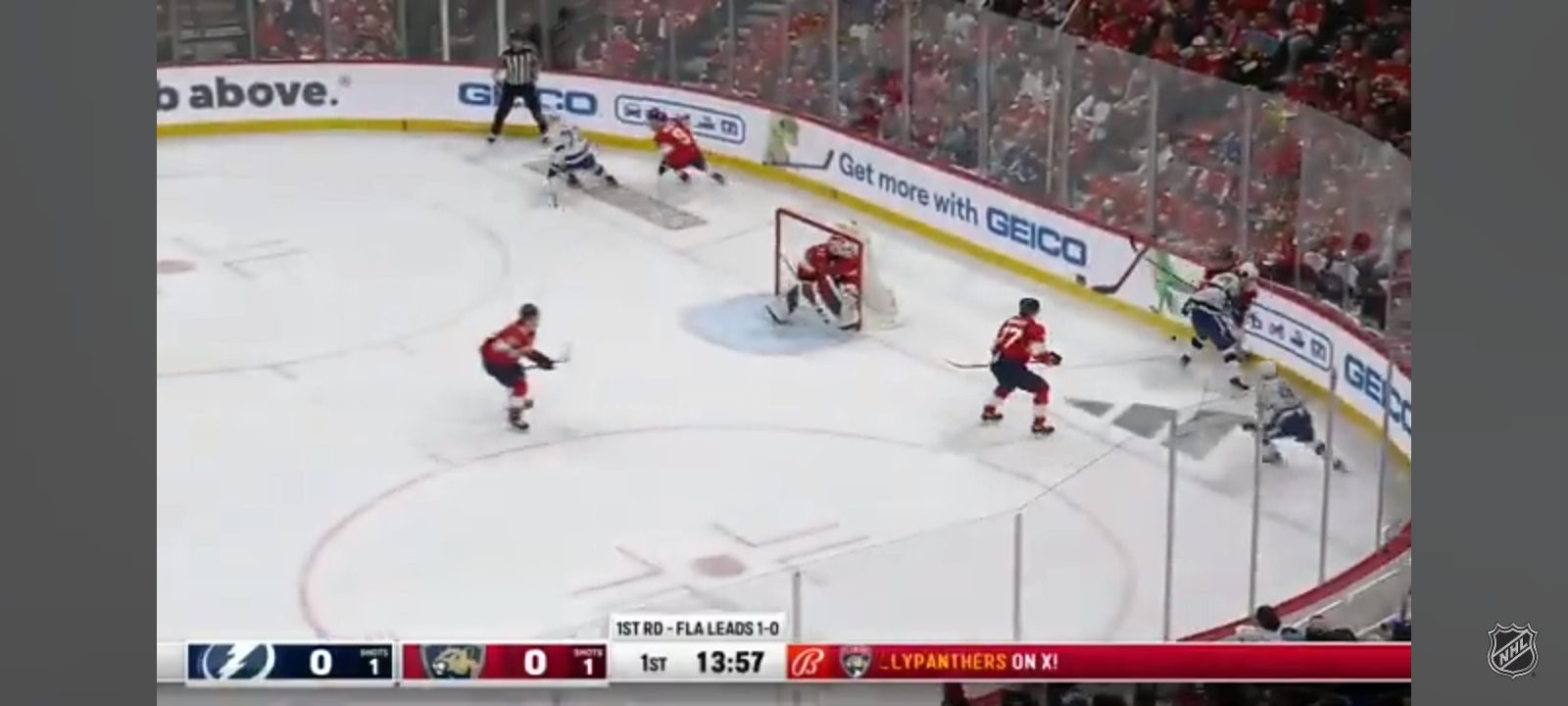 Gm 2: Lightning @ Panthers | NHL Playoffs