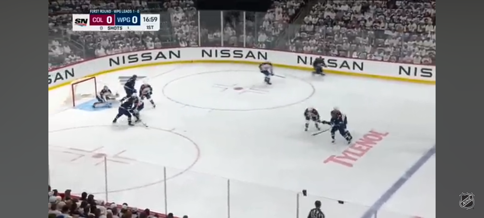 Gm 2: Avalanche @ Jets | NHL Playoffs