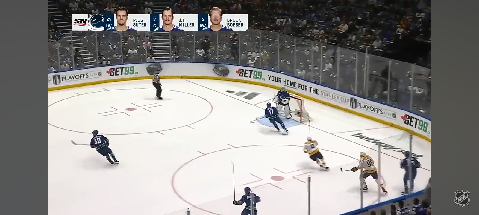 Gm 2: Predators @ Canucks | NHL Playoffs