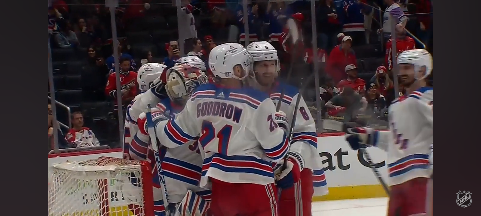 Rangers SWEEP Capitals 🧹🗽