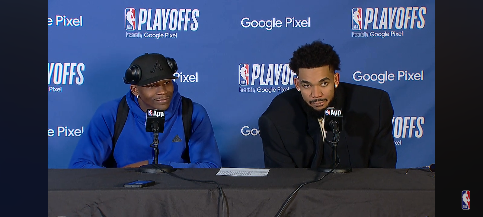 Anthony Edwards & Karl-Anthony Towns Sound Off On ASSERTIVE Game 2 W!