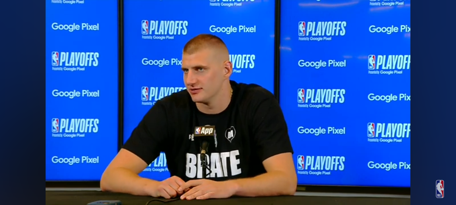 Nikola Jokic Full Presser After Winning The 2023-2024 KiaMVP Award!