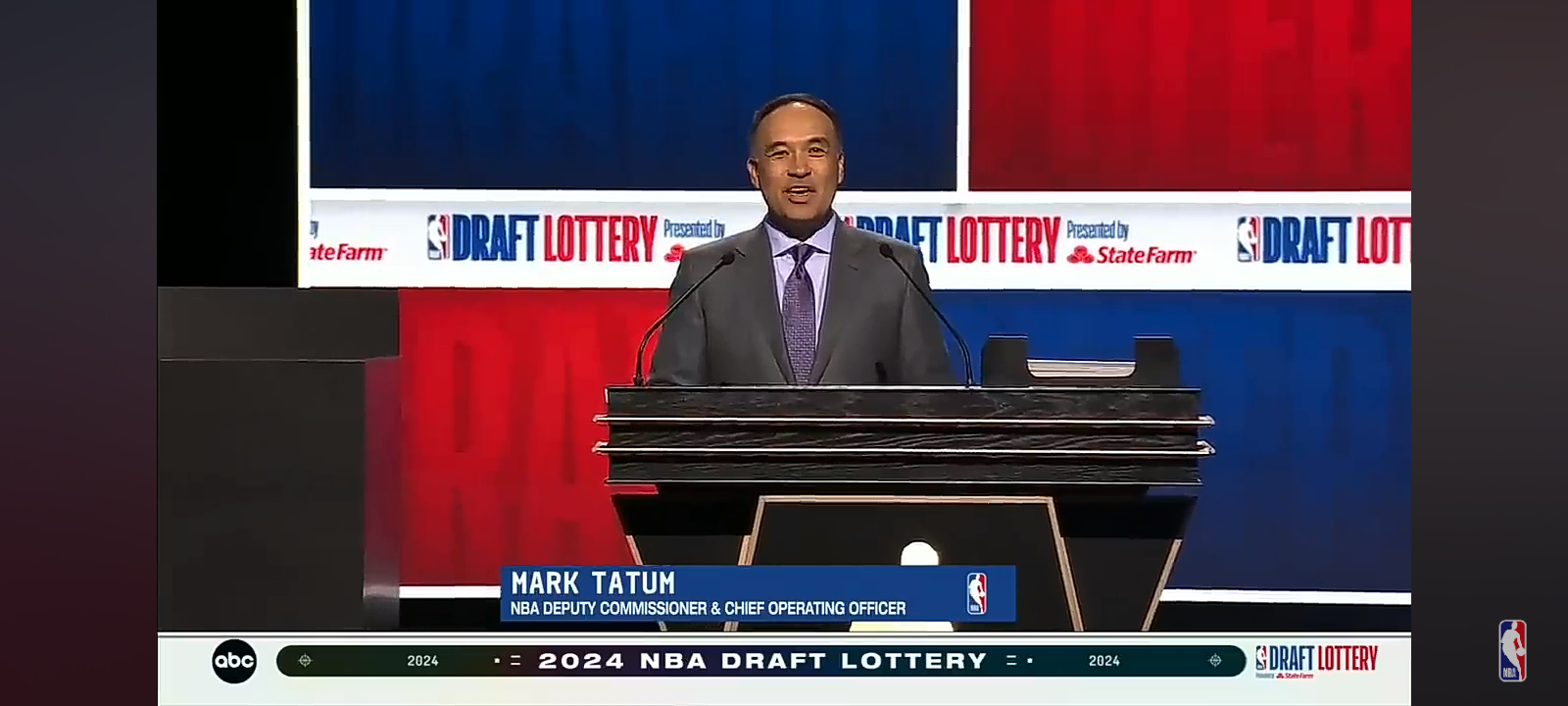 The 2024 NBA Draft Lottery Presented By State Farm!