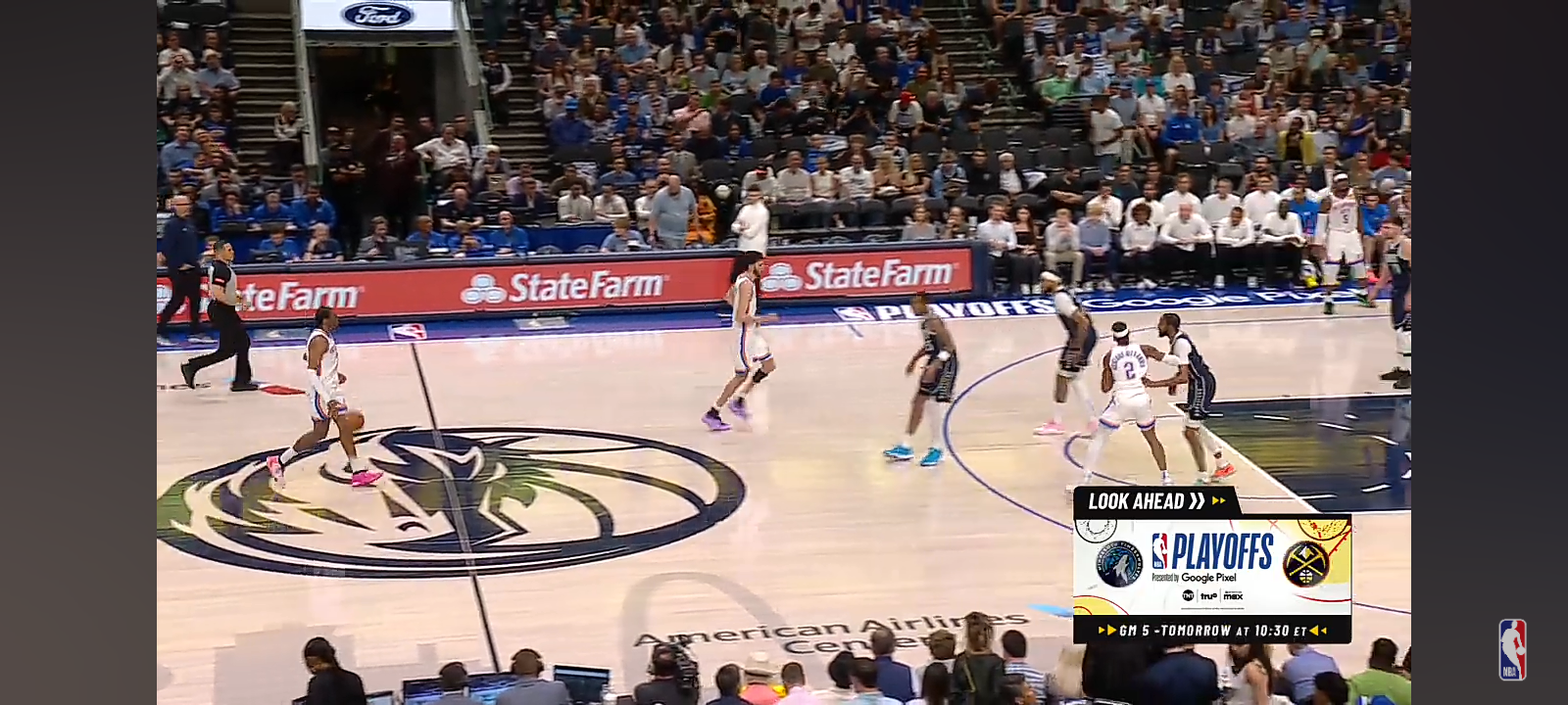 Thunder STORM back In 2nd Half To Even The Series 2-2! 👏