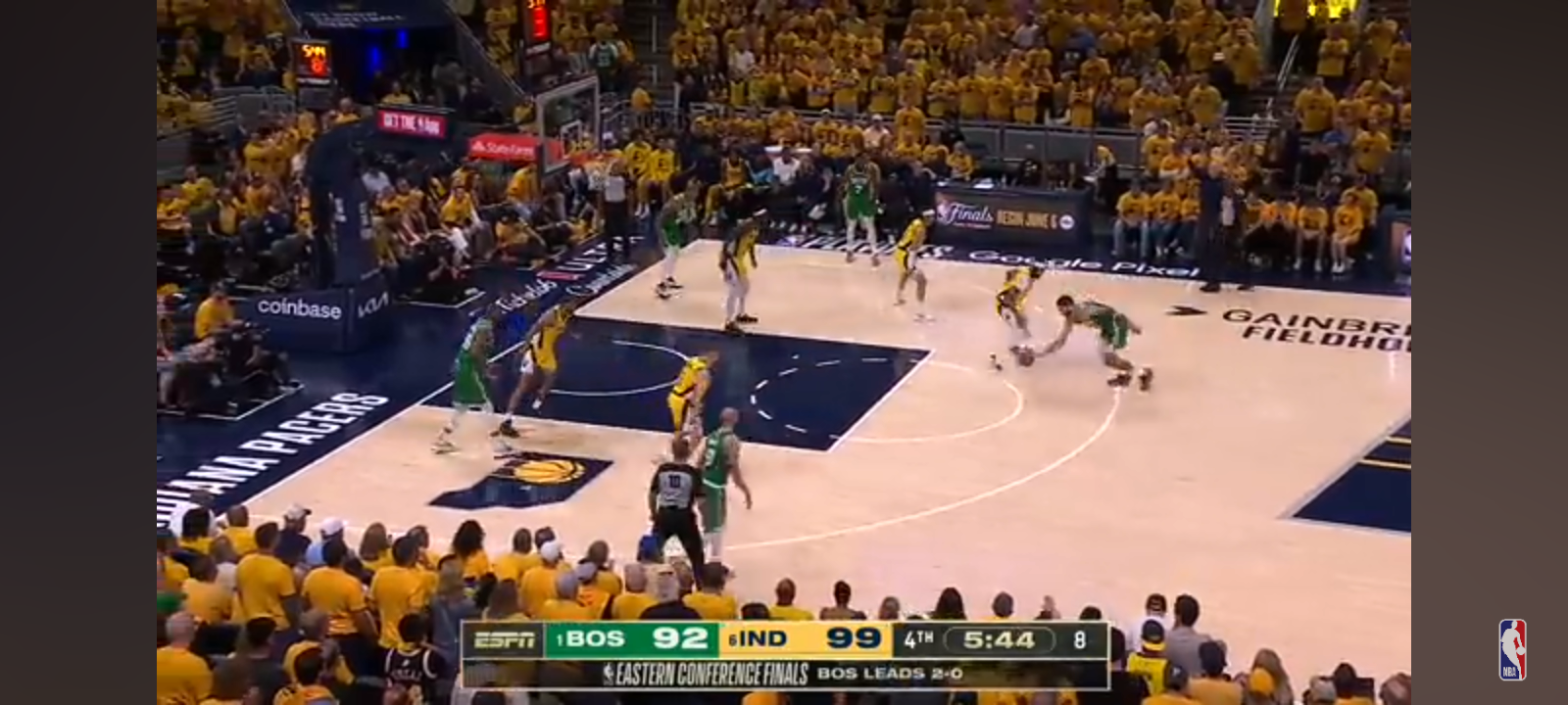 Final 5:45 MUST-SEE ENDING #1 Celtics vs #6 Pacers | Game 3