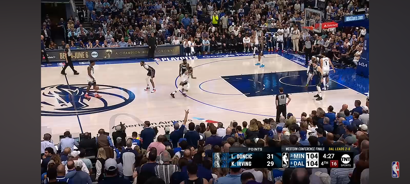 Final 4:32 ELECTRIC ENDING #3 Timberwolves vs #5 Mavericks | Game 3