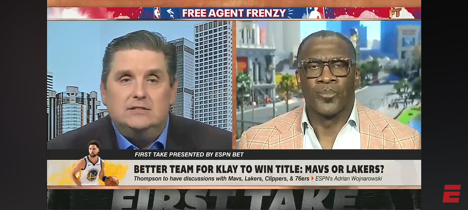 Lakers or Mavericks? Stephen A. & Shannon’s HOT DEBATE over Klay Thompson’s future